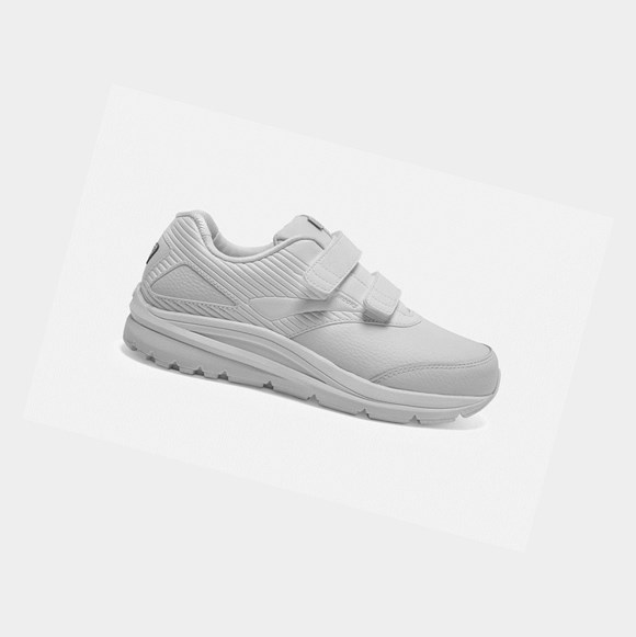 Brooks Addiction Walker V-Strap 2 Women's Walking Shoes White / White | FUAE-84506