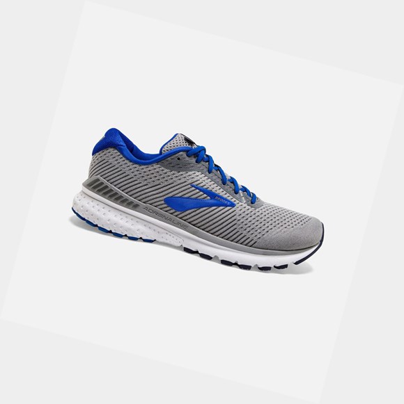 Brooks Adrenaline GTS 20 Men's Road Running Shoes Grey / Blue / Navy | TOZP-30468
