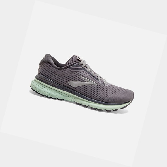 Brooks Adrenaline GTS 20 Women's Walking Shoes Shark / Pearl / Mint | GOPC-51638