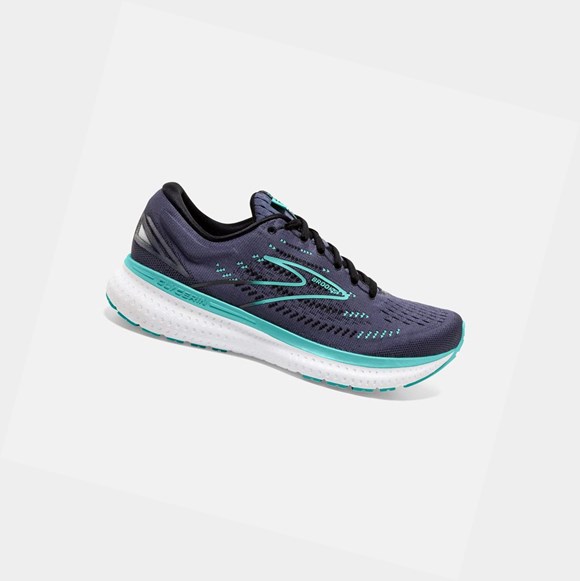 Brooks Glycerin 19 Women's Road Running Shoes Nightshadow / Black / Blue | EZRW-08524