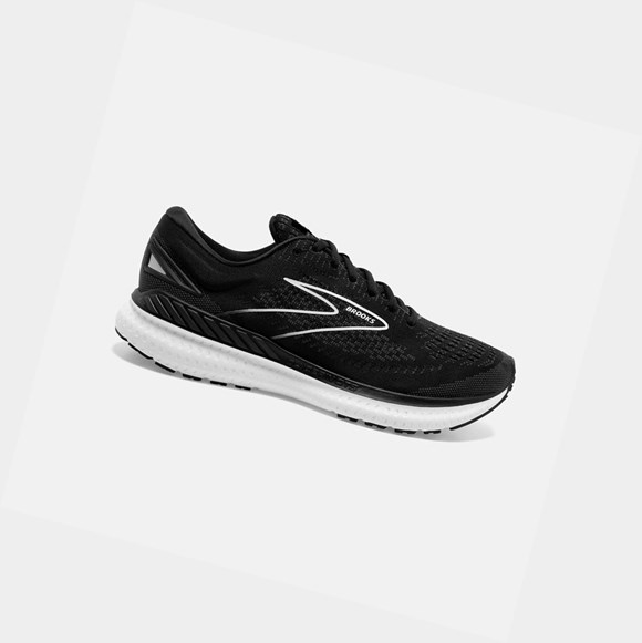 Brooks Glycerin GTS 19 Men's Road Running Shoes Black / White | LQMD-18962