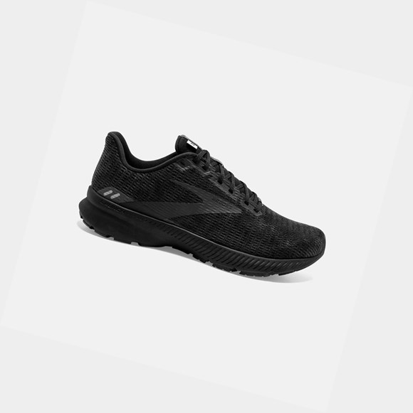 Brooks Launch 8 Men's Road Running Shoes Black / Ebony / Grey | LGXC-86234