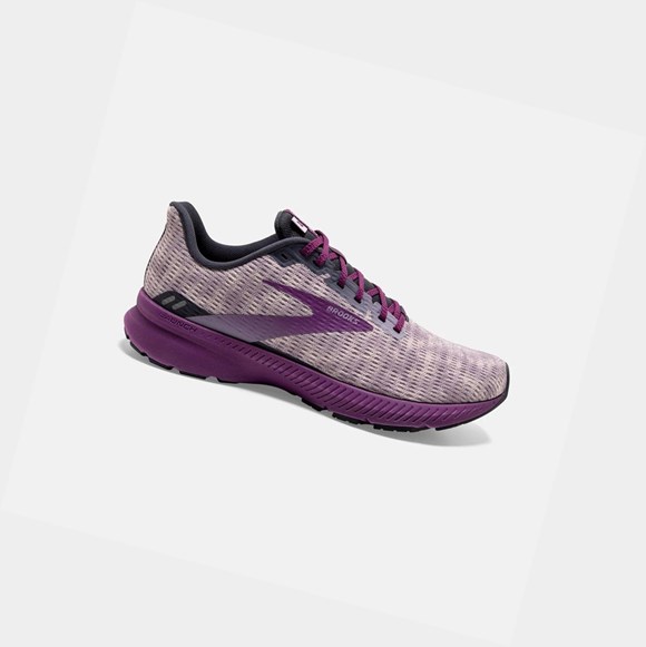 Brooks Launch 8 Women's Road Running Shoes Iris / Ombre / Violet | BOAX-34580