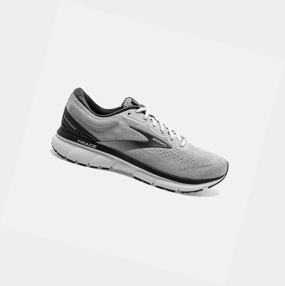 Brooks Trace Men's Road Running Shoes Alloy / Grey / Ebony | VZDB-39874