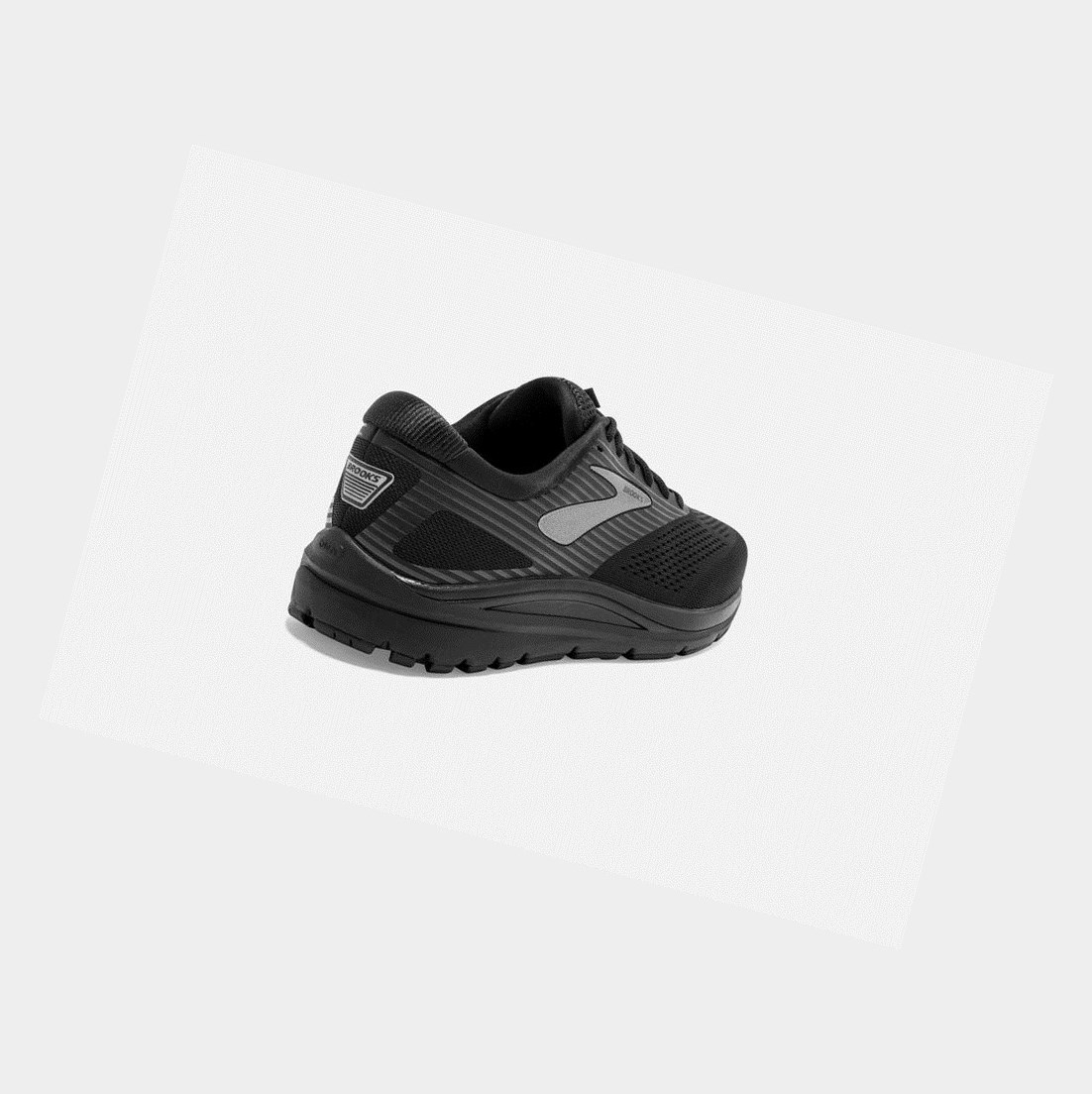 Brooks Addiction 14 Men's Walking Shoes Black / Charcoal / Black | PWIQ-96523