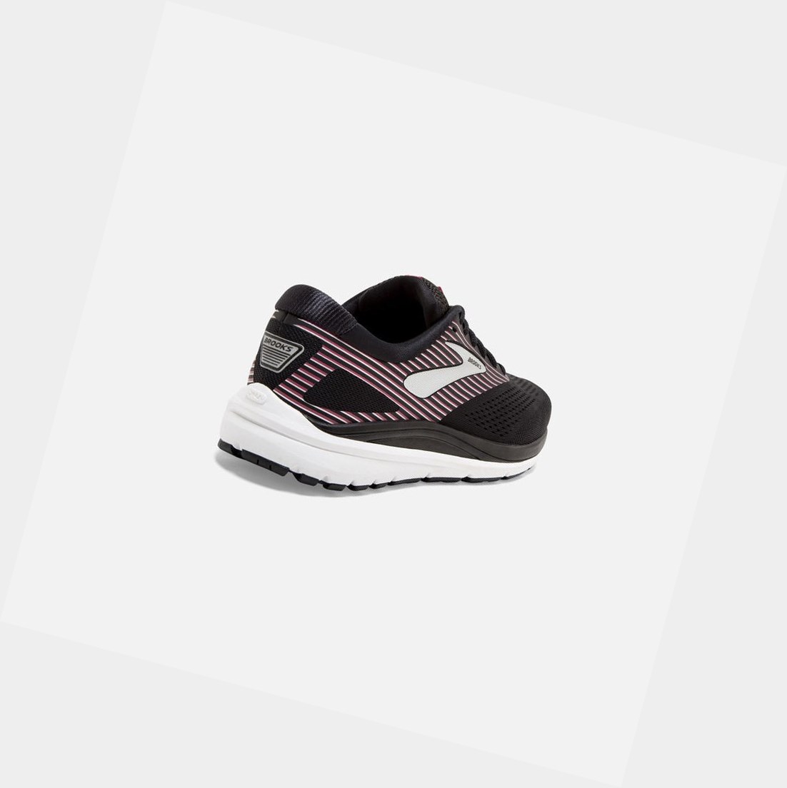 Brooks Addiction 14 Women's Walking Shoes Black / Hot Pink / Silver | NPHE-56219