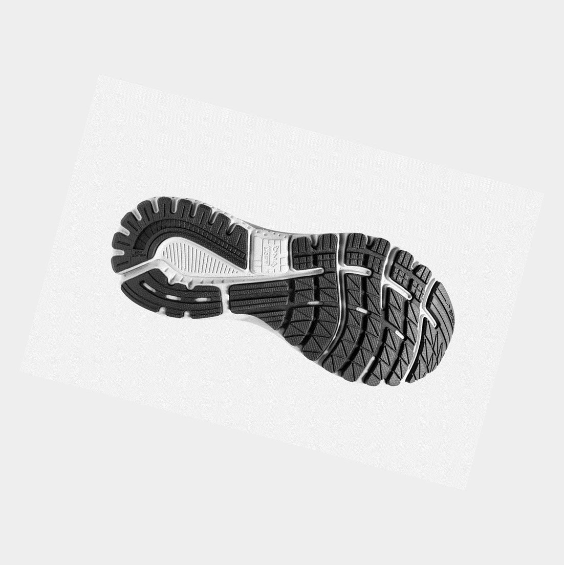 Brooks Adrenaline GTS 20 Men's Road Running Shoes White / Black / Grey | VEHI-35972