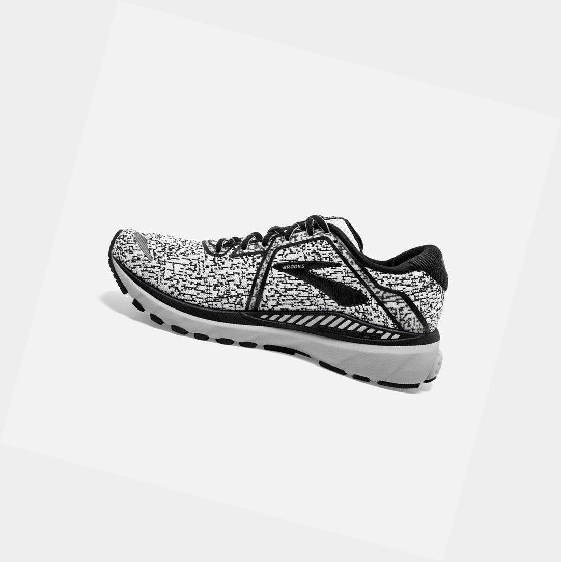 Brooks Adrenaline GTS 20 Men's Road Running Shoes White / Black / Grey | VEHI-35972