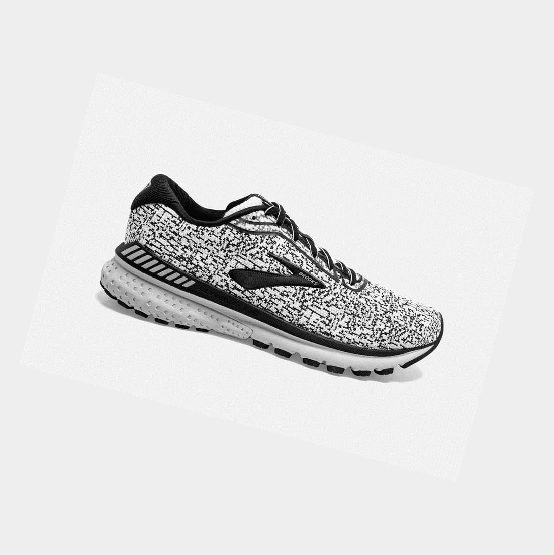 Brooks Adrenaline GTS 20 Men\'s Road Running Shoes White / Black / Grey | VEHI-35972