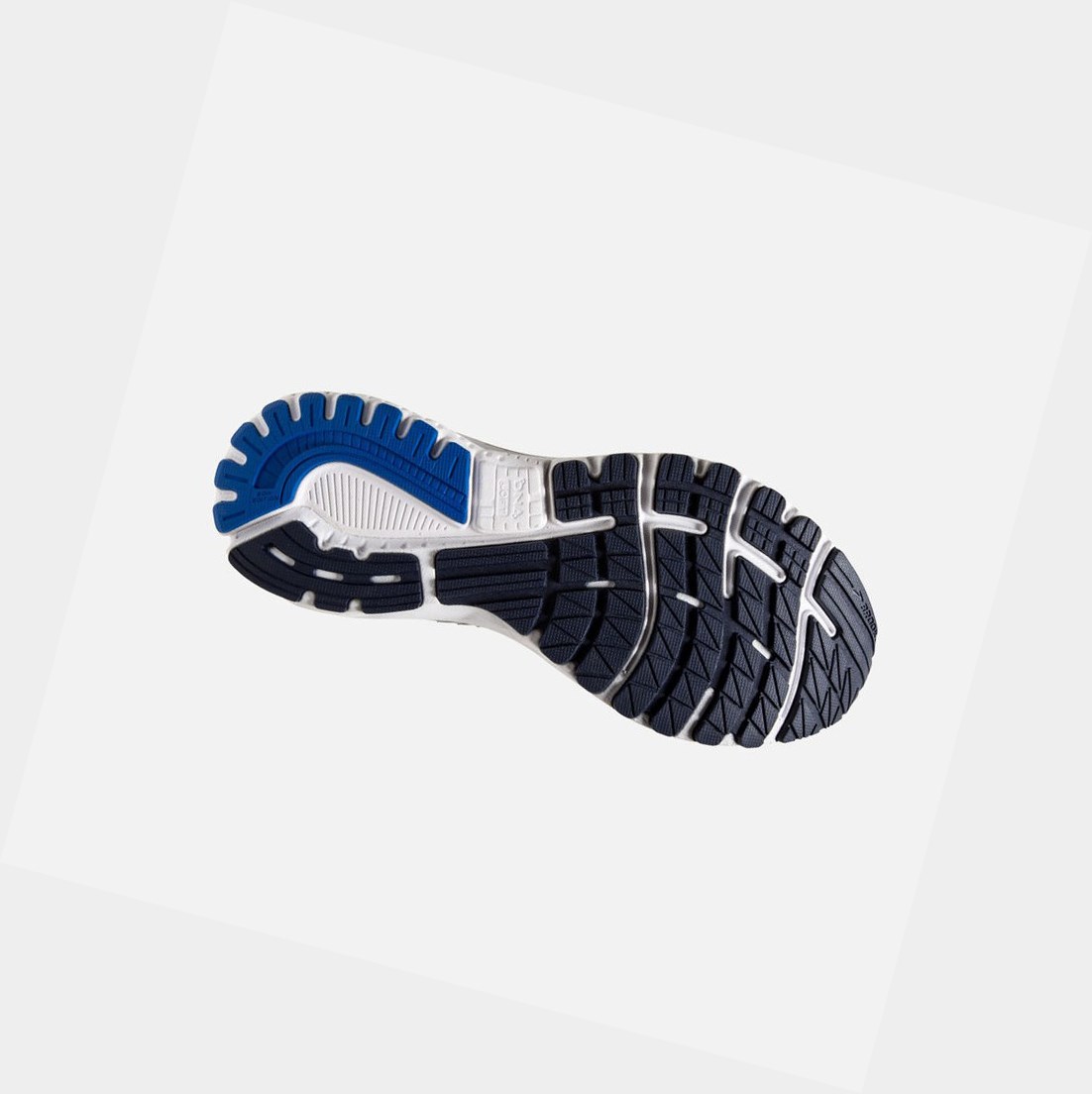 Brooks Adrenaline GTS 20 Men's Walking Shoes Grey / Blue / Navy | XQVG-56340