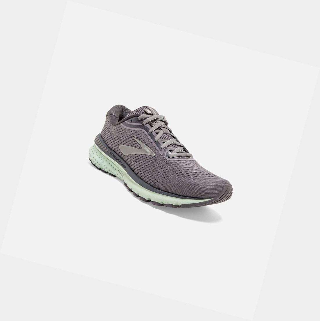 Brooks Adrenaline GTS 20 Women's Walking Shoes Shark / Pearl / Mint | GOPC-51638