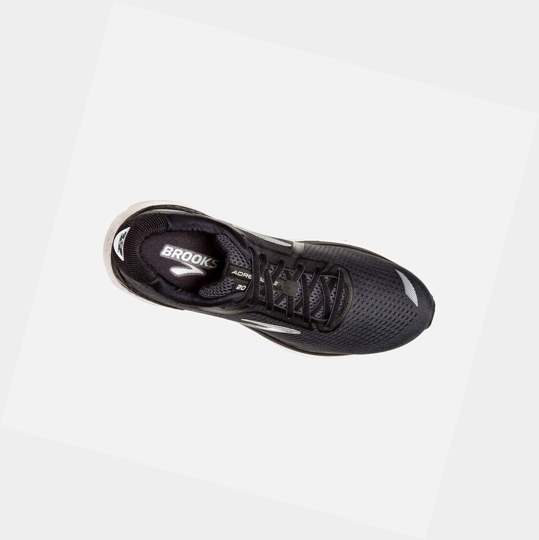 Brooks Adrenaline GTS 20 Women's Walking Shoes Black / Grey / Ebony | VQBX-82469