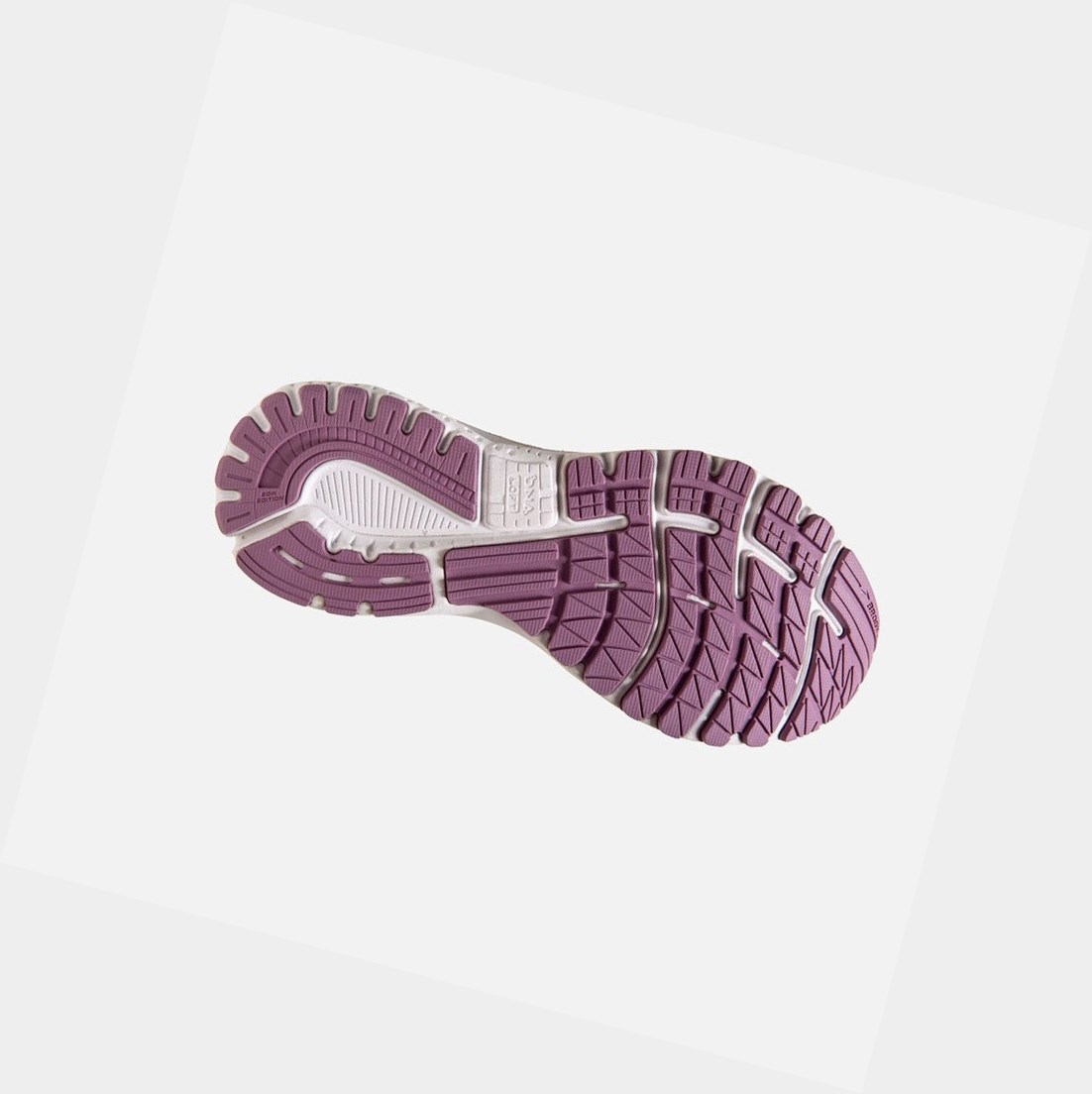 Brooks Adrenaline GTS 20 Women's Walking Shoes Grey / White / Valerian | YNJQ-74321