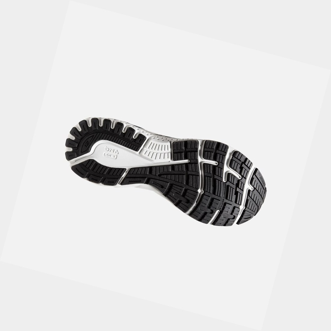 Brooks Adrenaline GTS 21 Men's Walking Shoes Blackened Pearl / Black / Grey | EHCP-48139