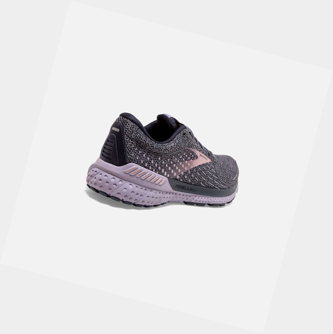 Brooks Adrenaline GTS 21 Women's Road Running Shoes Ombre / Lavender / Metallic | BURA-09518