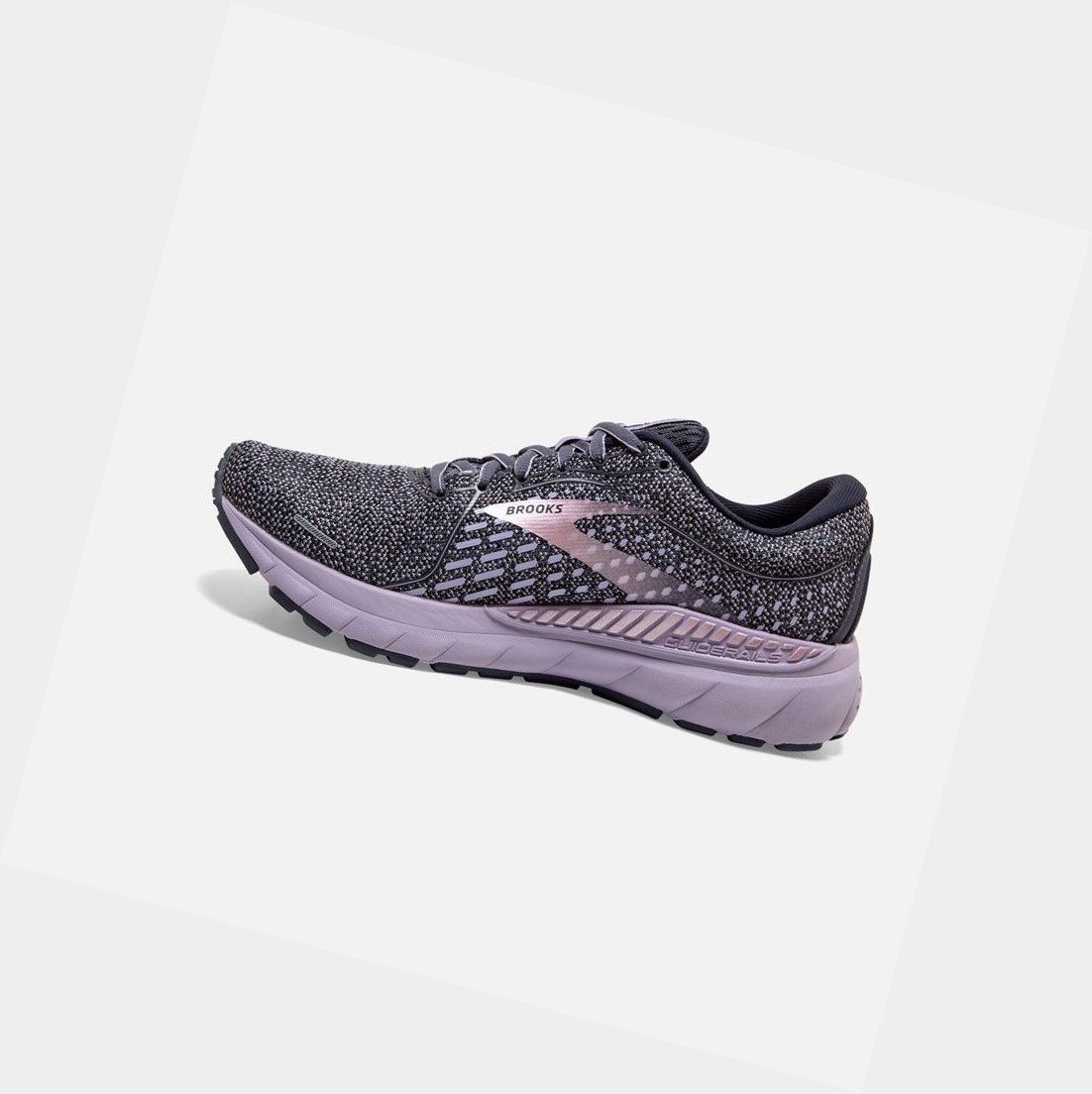 Brooks Adrenaline GTS 21 Women's Road Running Shoes Ombre / Lavender / Metallic | BURA-09518