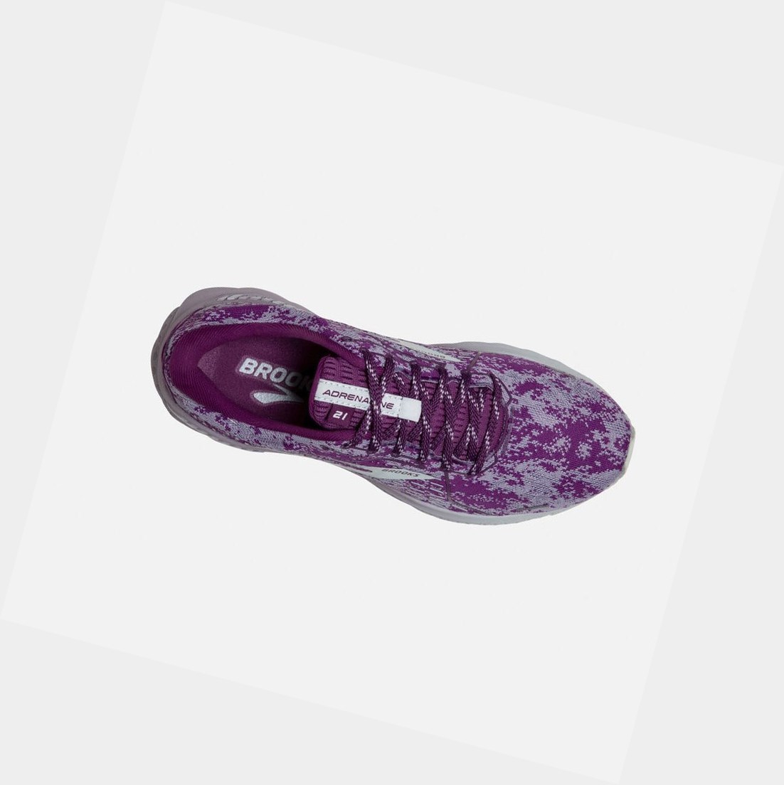 Brooks Adrenaline GTS 21 Women's Road Running Shoes Wood Violet / Lavender / Blue | MDZG-64735