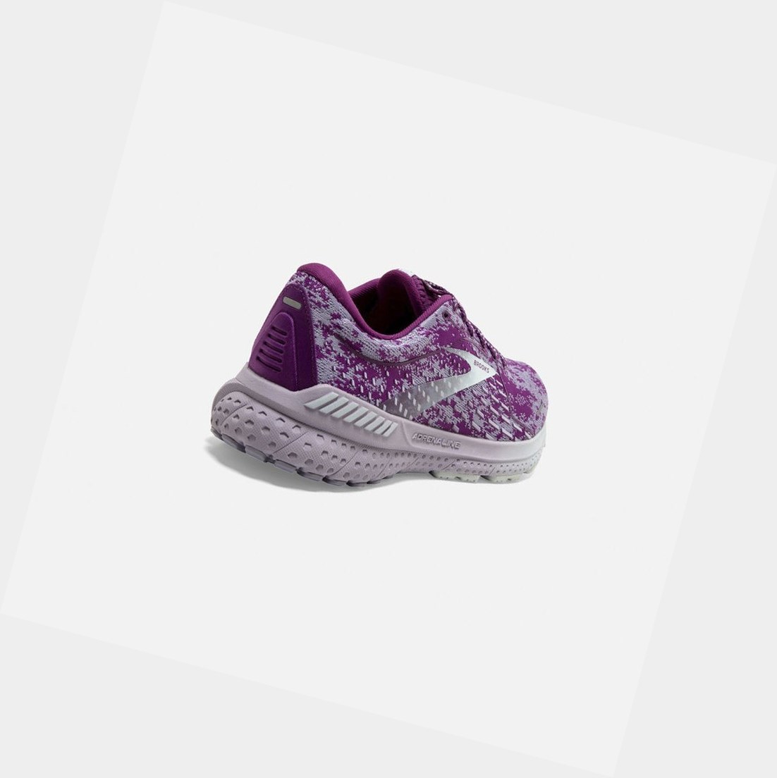 Brooks Adrenaline GTS 21 Women's Walking Shoes Wood Violet / Lavender / Blue | JOMD-58702