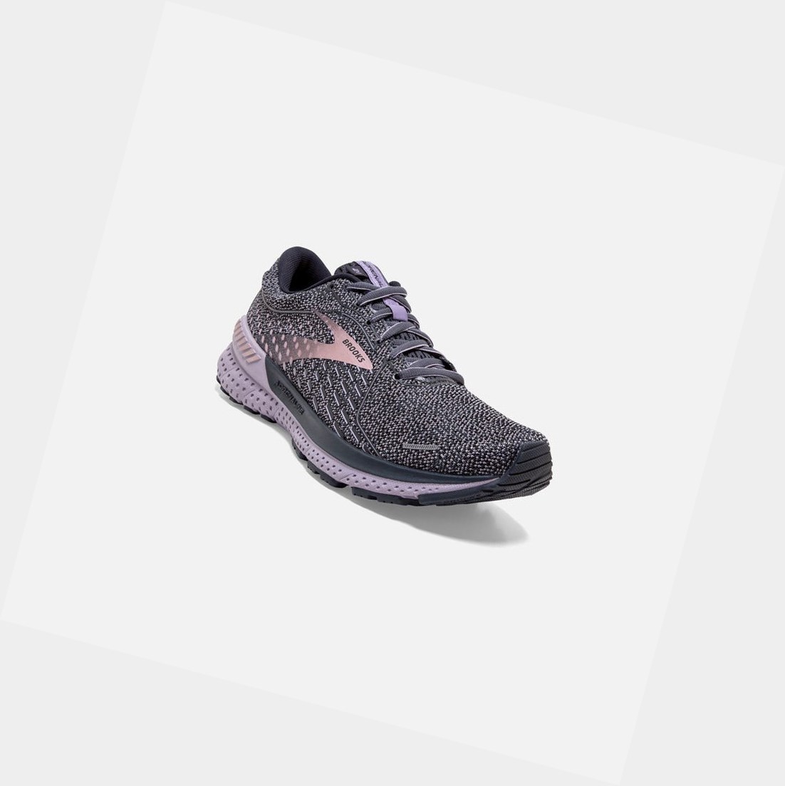 Brooks Adrenaline GTS 21 Women's Walking Shoes Ombre / Lavender / Metallic | MWFZ-28790