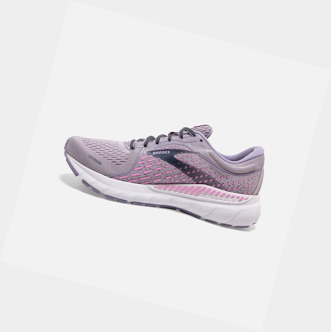 Brooks Adrenaline GTS 21 Women's Walking Shoes Iris / Lilac Scachet / Ombre Blue | OBWV-25730