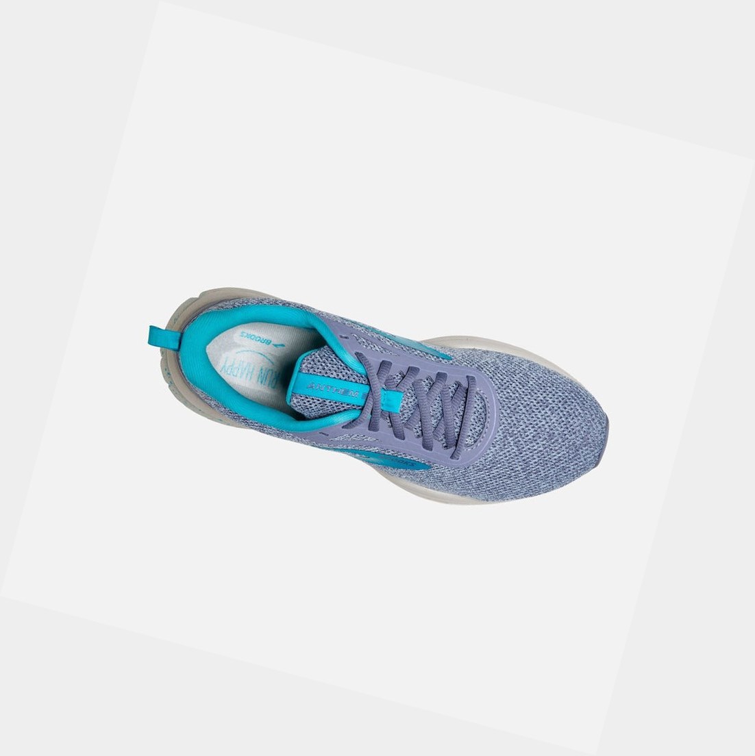 Brooks Anthem 3 Women's Road Running Shoes Kentucky / Grey / Blue | VHLA-16904