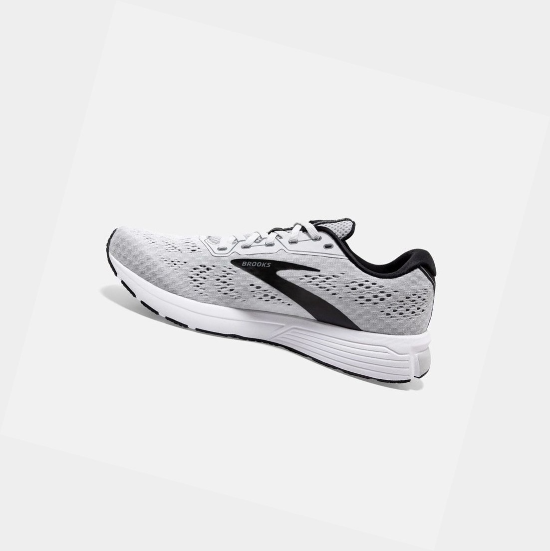 Brooks Anthem 4 Men's Road Running Shoes Grey / Black / White | DFZA-93267