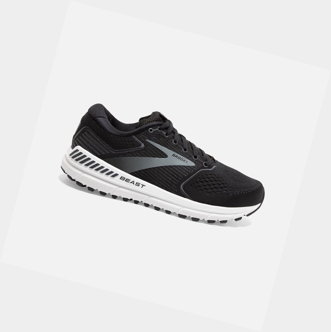 Brooks Beast \'20 Men\'s Walking Shoes Black / Ebony / Grey | BHXS-27593