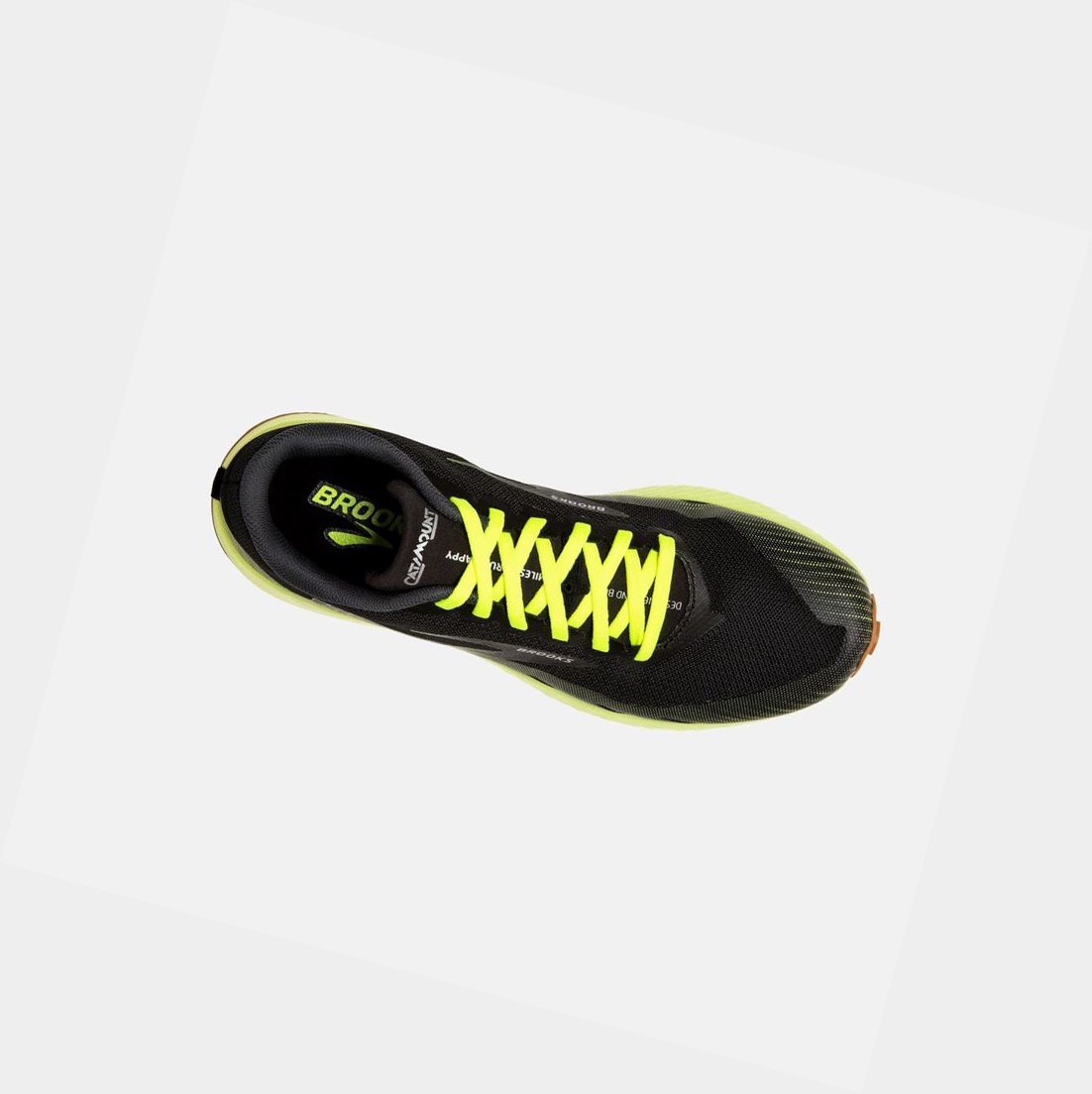 Brooks Catamount Men's Trail Shoes Black / Nightlife | IXDN-78325