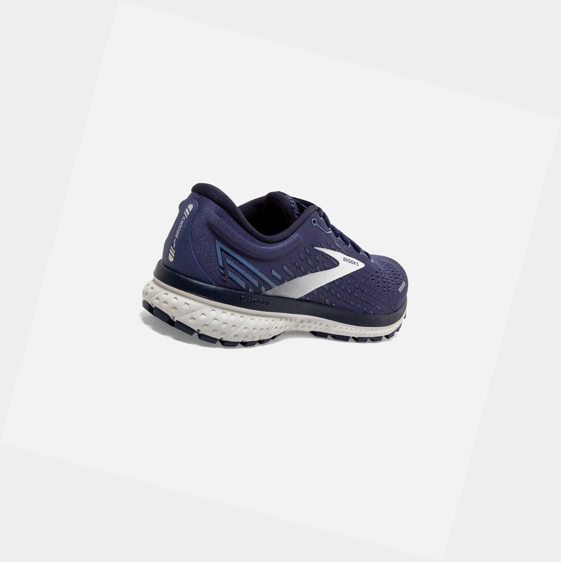 Brooks Ghost 13 Men's Road Running Shoes Deep Cobalt / Grey / Navy | AMEC-40632