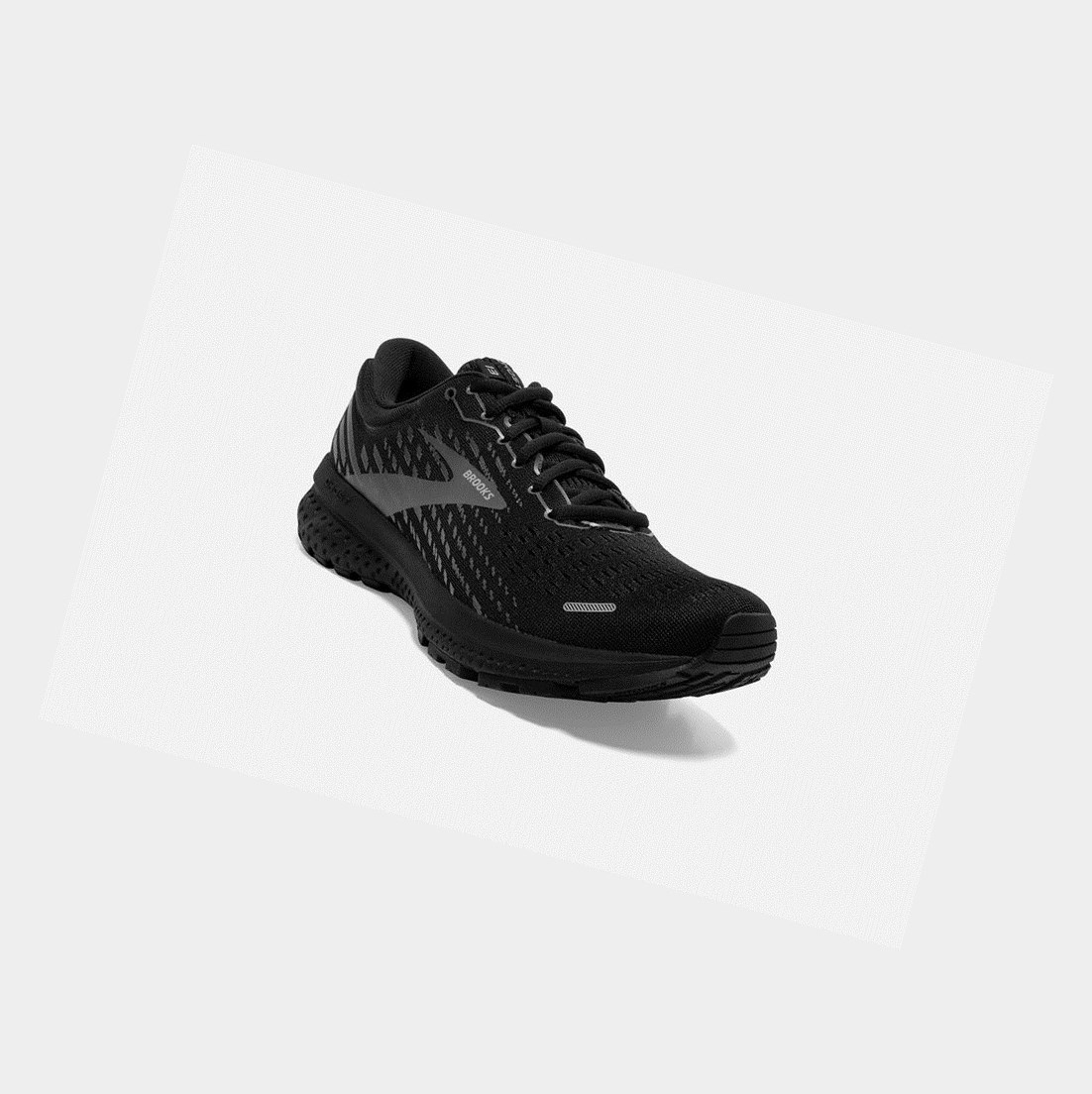 Brooks Ghost 13 Women's Road Running Shoes Black / Black | TPLI-17249