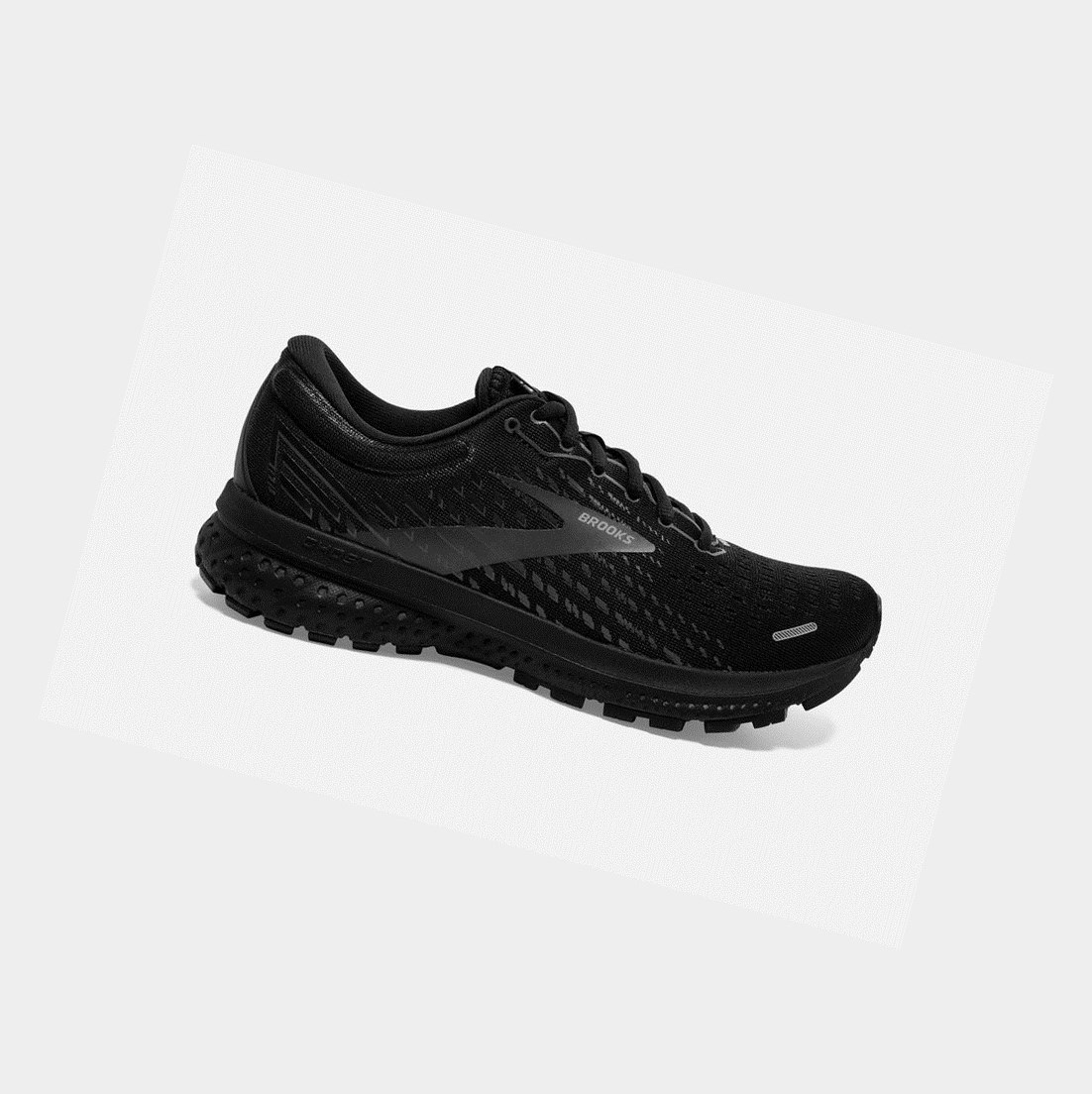 Brooks Ghost 13 Women\'s Road Running Shoes Black / Black | TPLI-17249