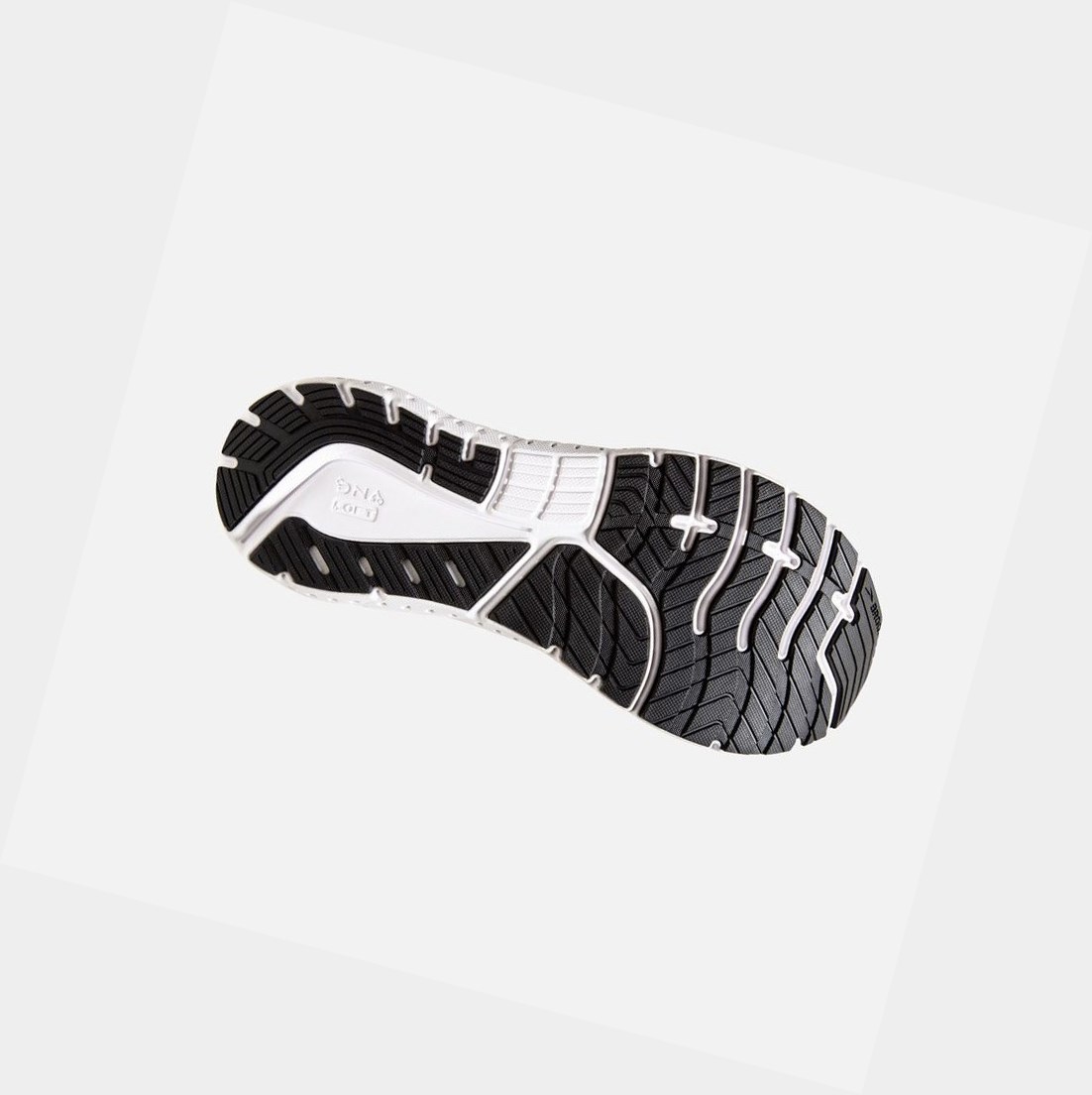 Brooks Glycerin 18 Men's Road Running Shoes Grey / Black / Red | WLVU-37405