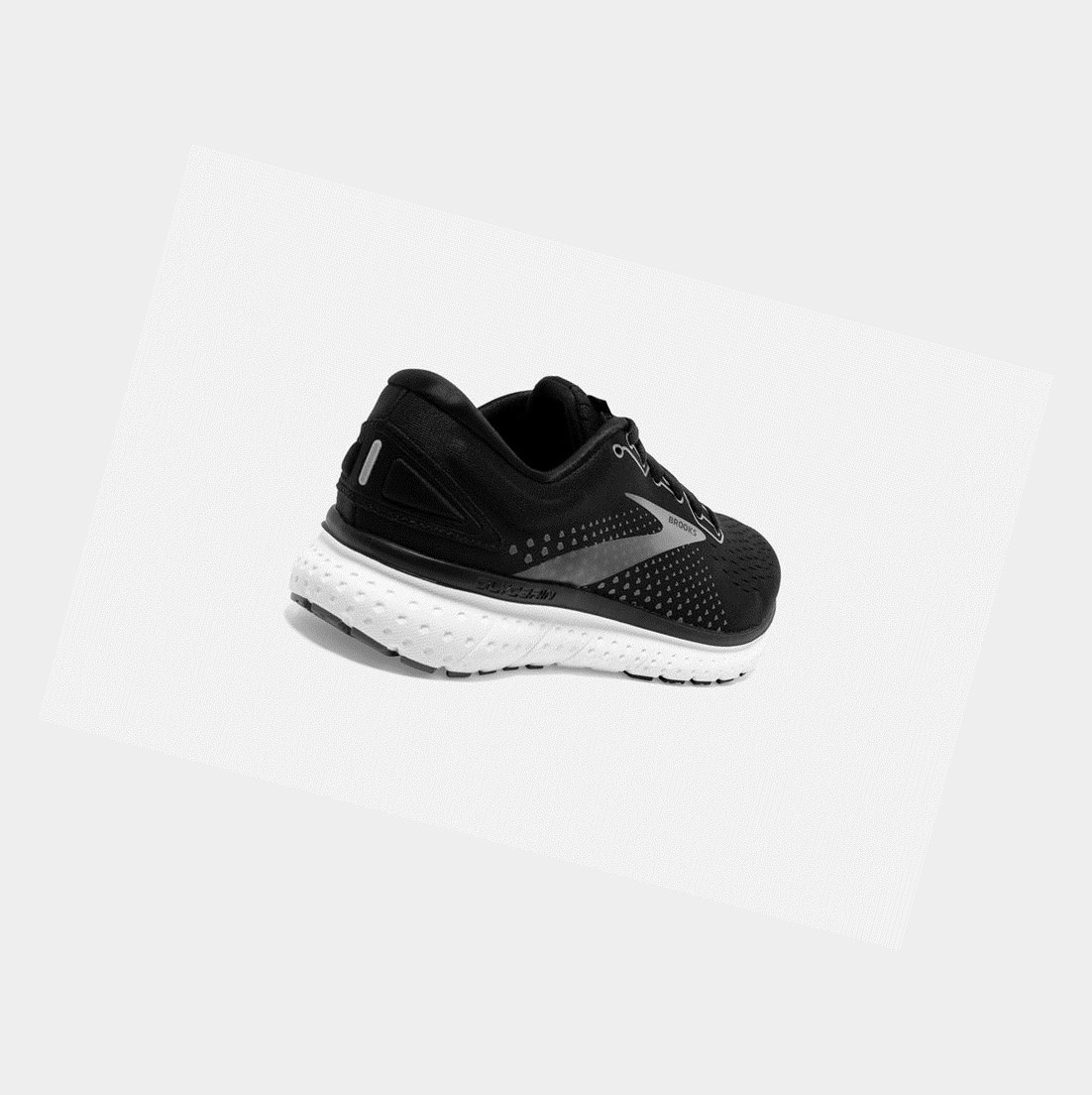 Brooks Glycerin 18 Women's Road Running Shoes Black / Pewter / White | JEKV-21795