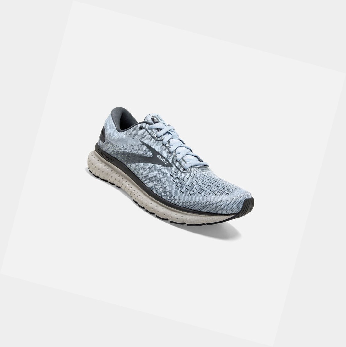 Brooks Glycerin 18 Women's Road Running Shoes Kentucky / Turbulence / Grey | MVTQ-92451