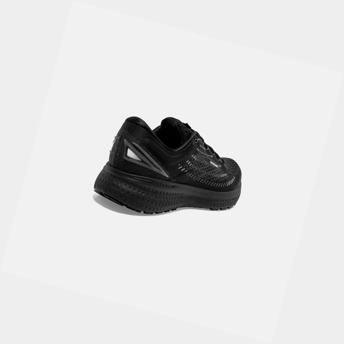 Brooks Glycerin 19 Men's Road Running Shoes Black / Ebony | LINS-16873