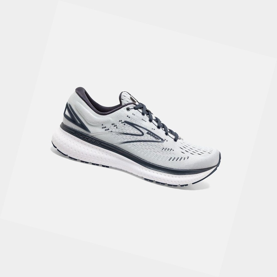 Brooks Glycerin 19 Women\'s Road Running Shoes Grey / Ombre / White | EPJQ-72694