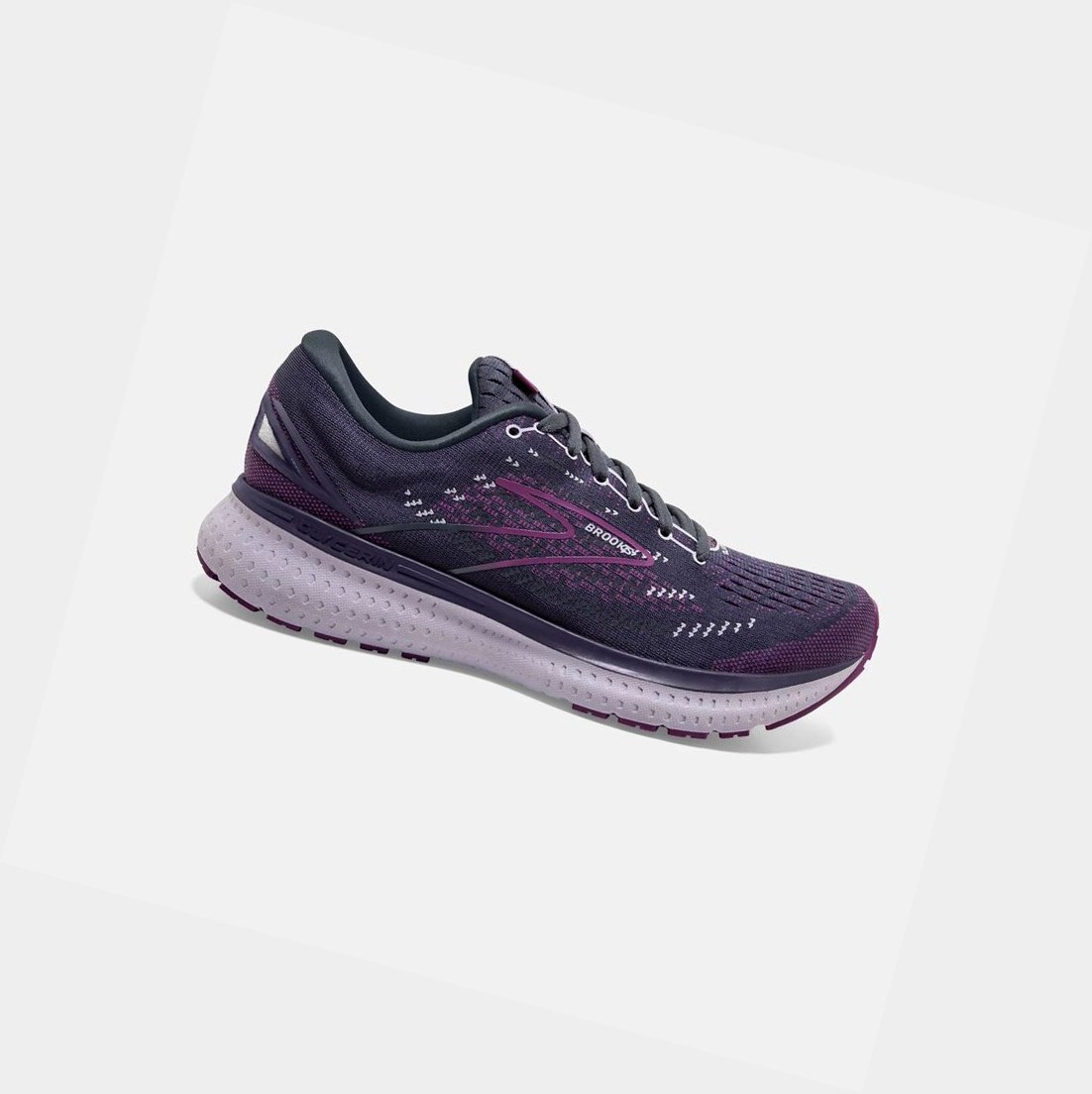 Brooks Glycerin 19 Women\'s Road Running Shoes Ombre / Violet / Lavender | FIJB-09265