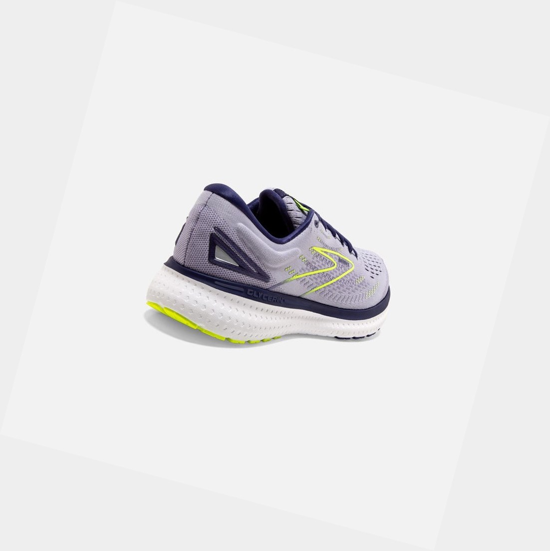 Brooks Glycerin 19 Women's Road Running Shoes Lavender / Blue / Nightlife | GLQZ-62510