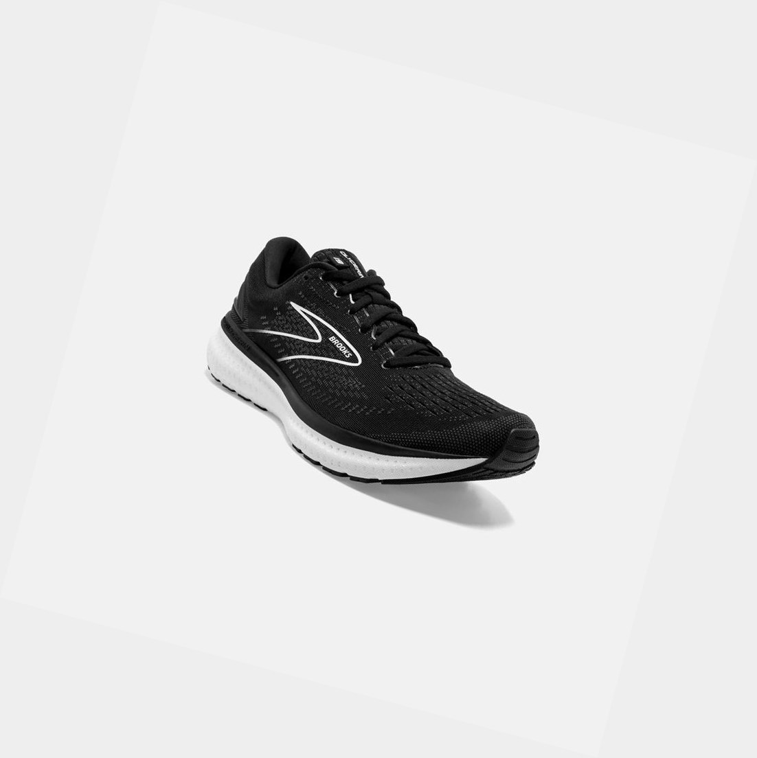 Brooks Glycerin 19 Women's Road Running Shoes Black / White | PEVK-03159