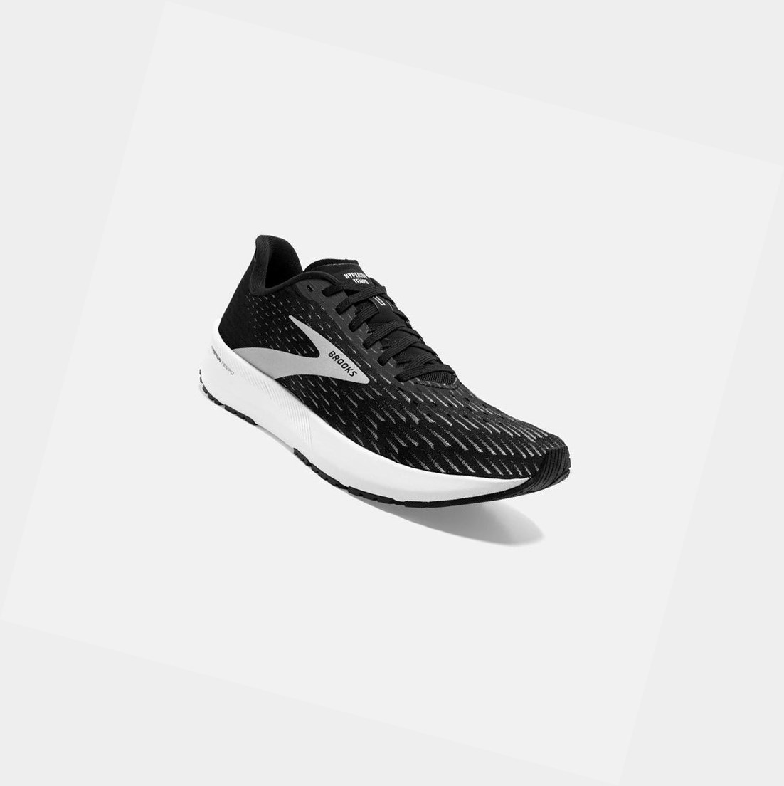 Brooks Hyperion Tempo Women's Road Running Shoes Black / Silver / White | JDOF-72584
