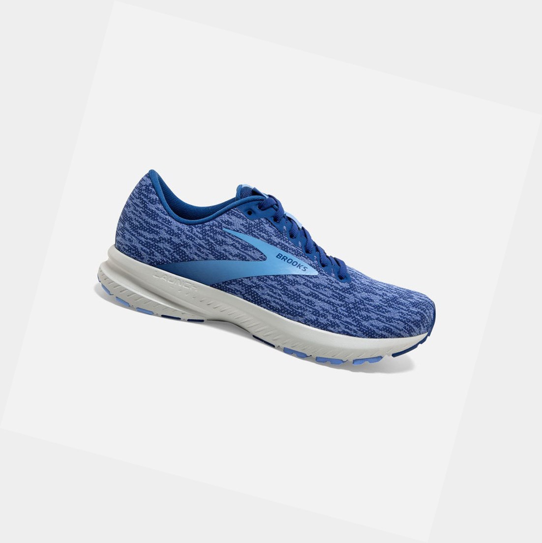 Brooks Launch 7 Women\'s Road Running Shoes Blue / Dazzling Blue / Cornflower | RHFU-41679