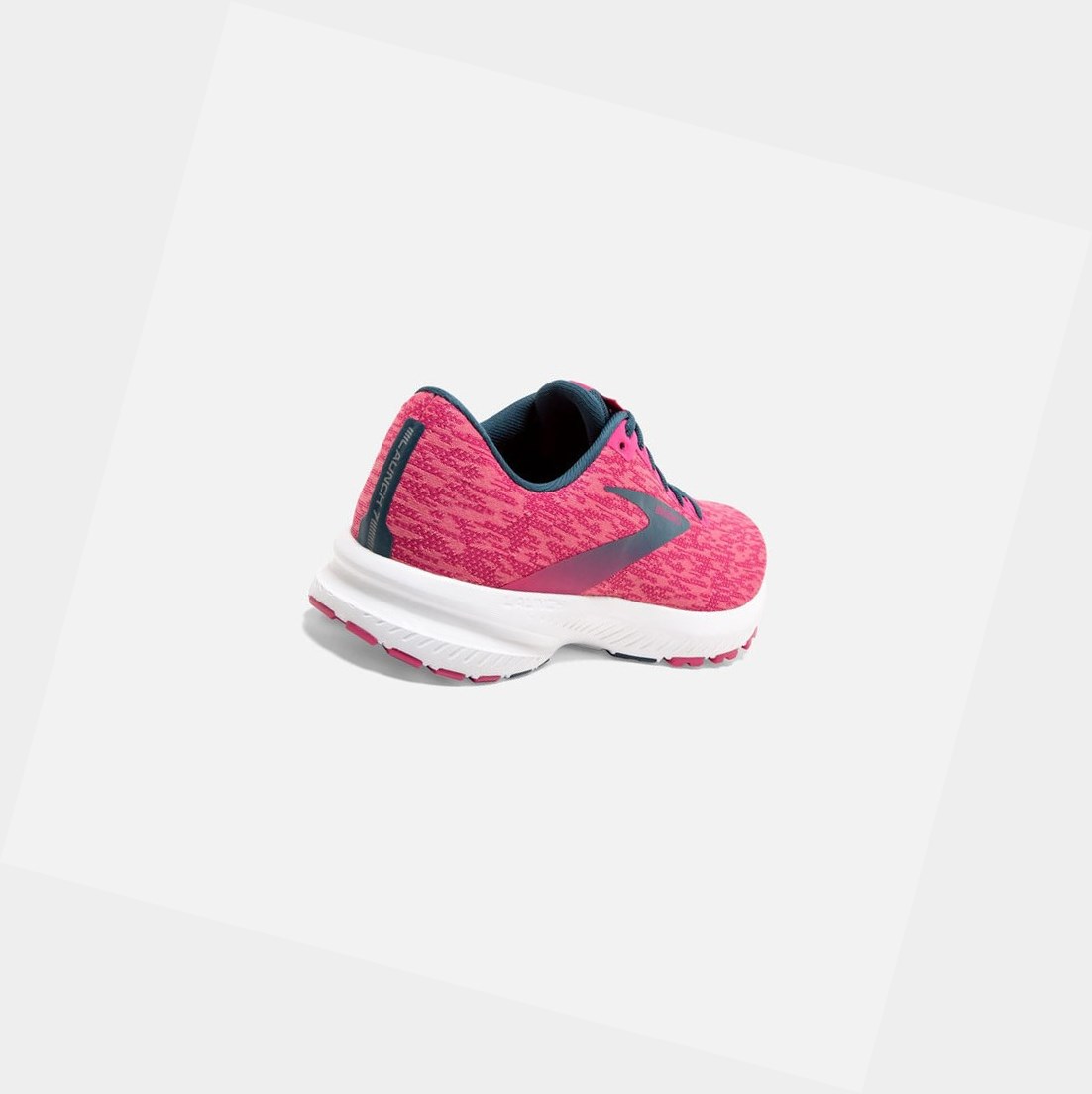 Brooks Launch 7 Women's Road Running Shoes Pink / Beetroot / Majolica | WXSC-51046