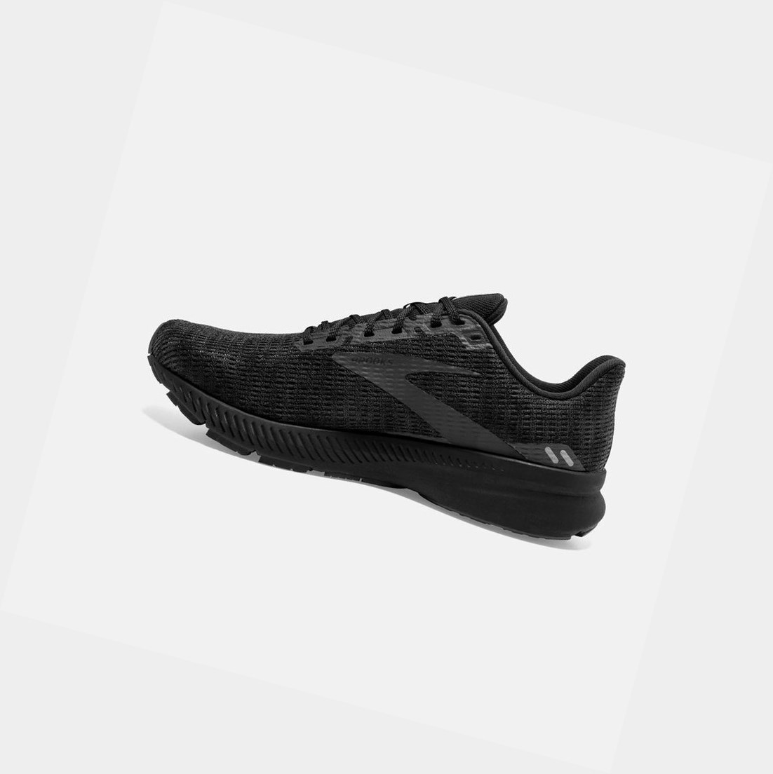 Brooks Launch 8 Men's Road Running Shoes Black / Ebony / Grey | LGXC-86234