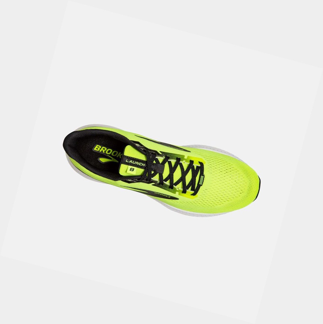 Brooks Launch 8 Men's Road Running Shoes Nightlife / Black / White | MZYQ-15692