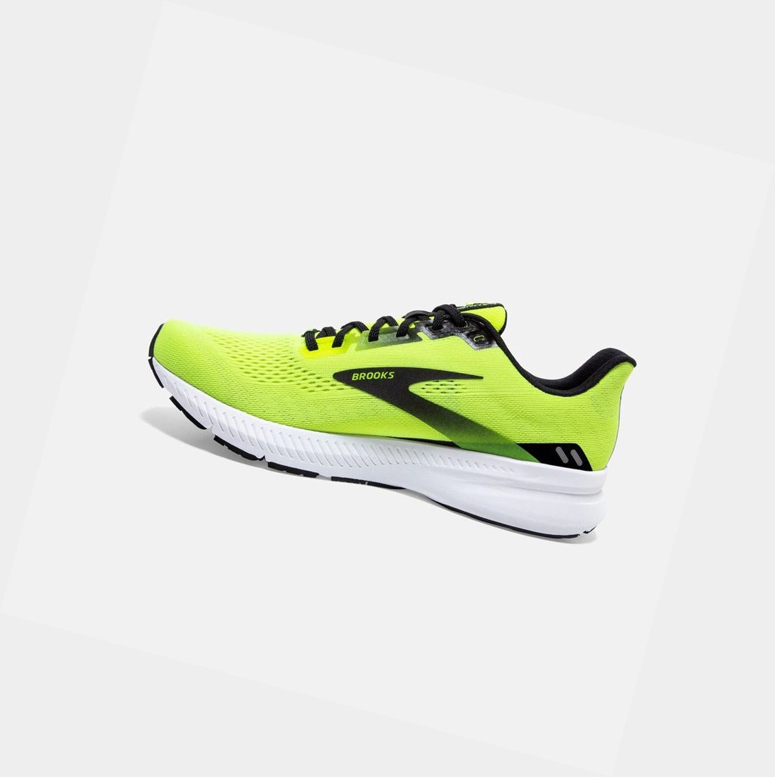 Brooks Launch 8 Men's Road Running Shoes Nightlife / Black / White | MZYQ-15692