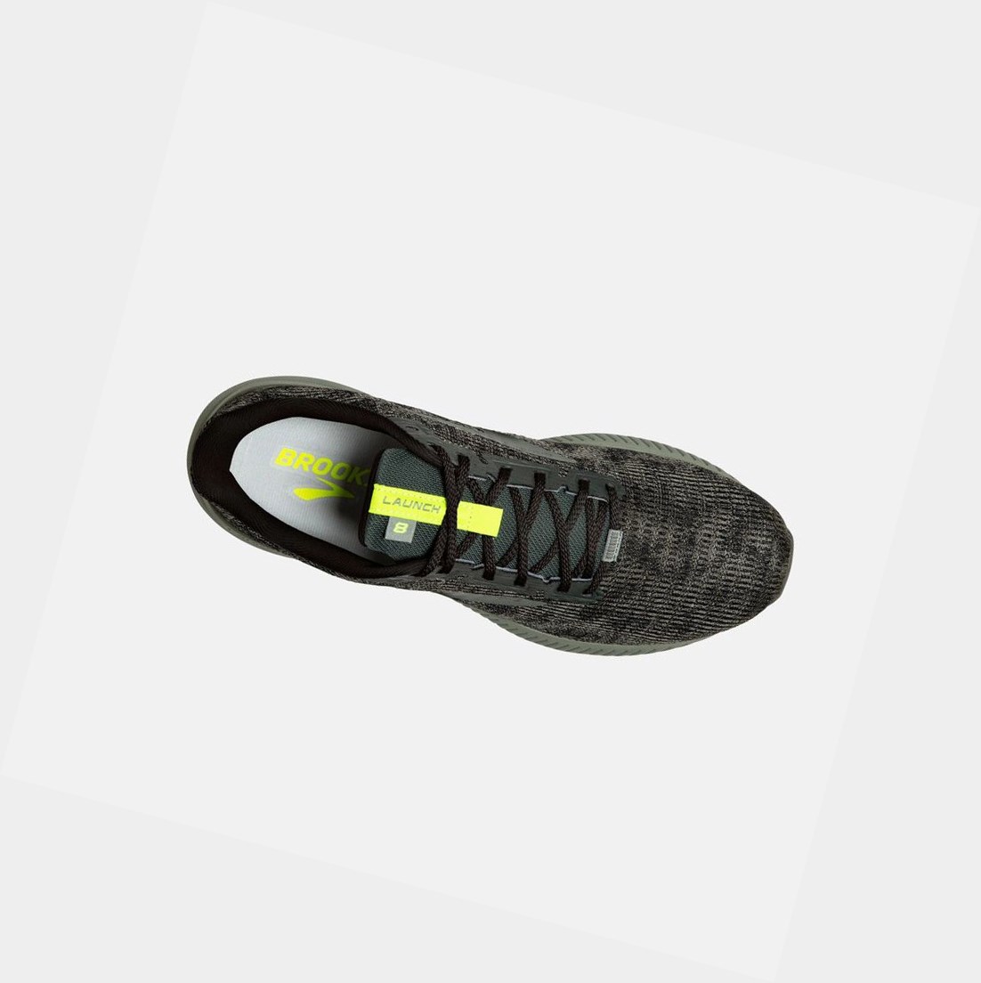 Brooks Launch 8 Men's Road Running Shoes Urban / Black / Nightlife | XVGL-90681