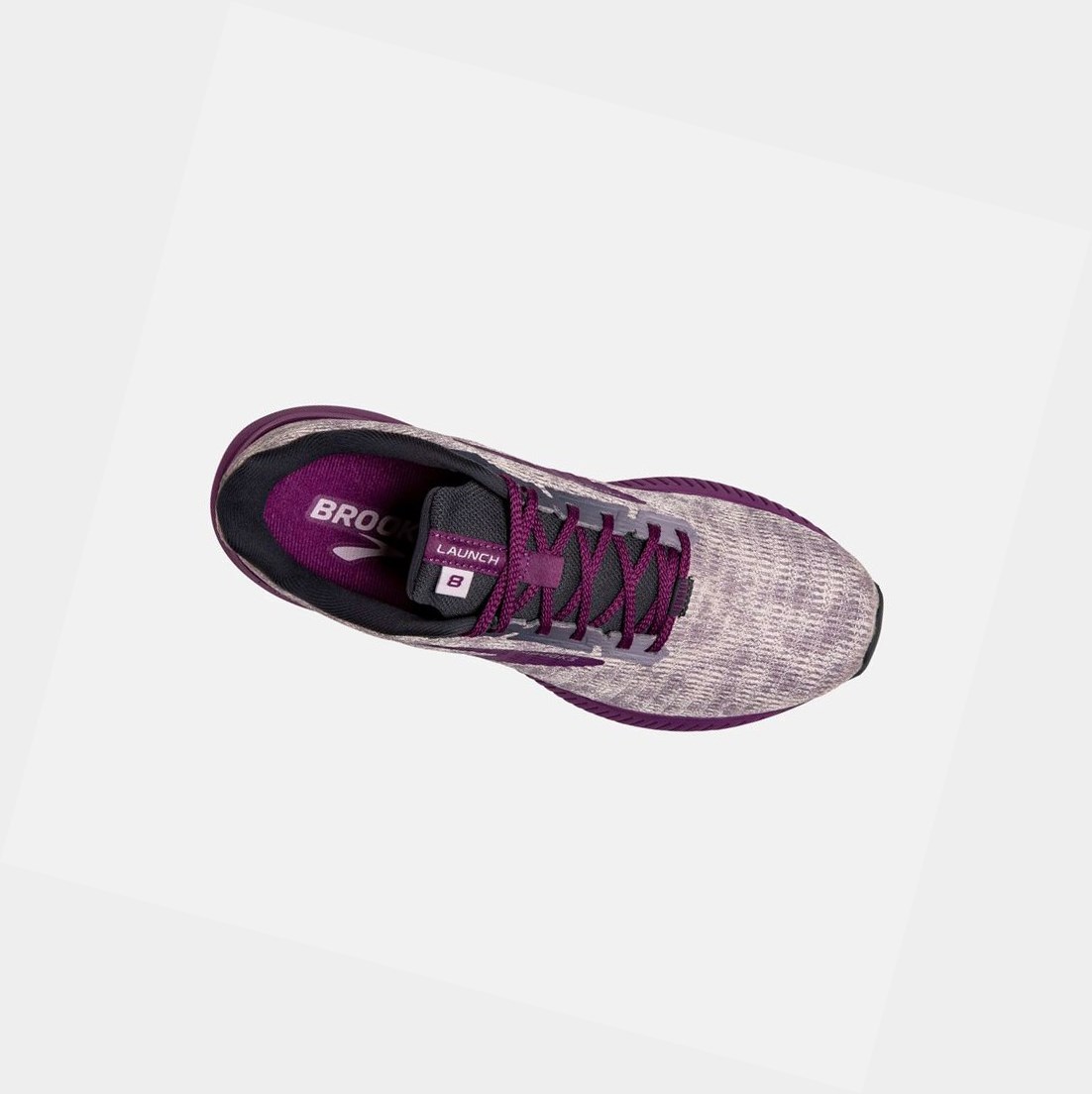 Brooks Launch 8 Women's Road Running Shoes Iris / Ombre / Violet | BOAX-34580