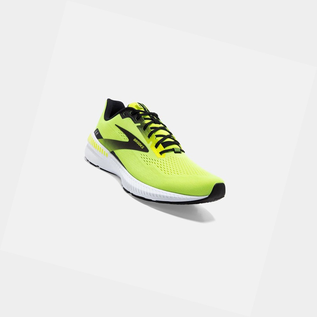 Brooks Launch GTS 8 Men's Road Running Shoes Nightlife / Black / White | PDEZ-58691