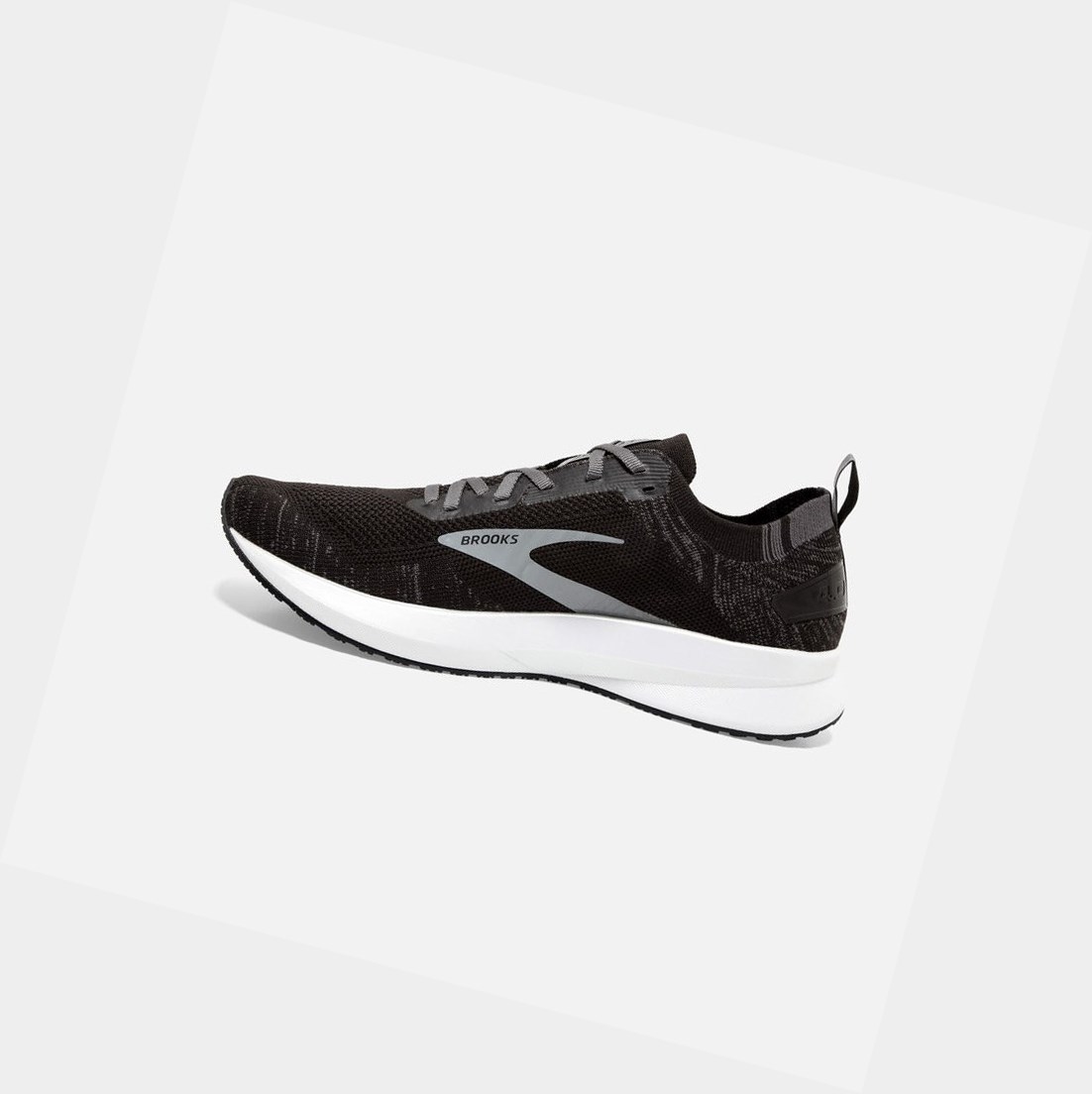Brooks Levitate 4 Men's Road Running Shoes Black / Blackened Pearl / White | JKML-15836