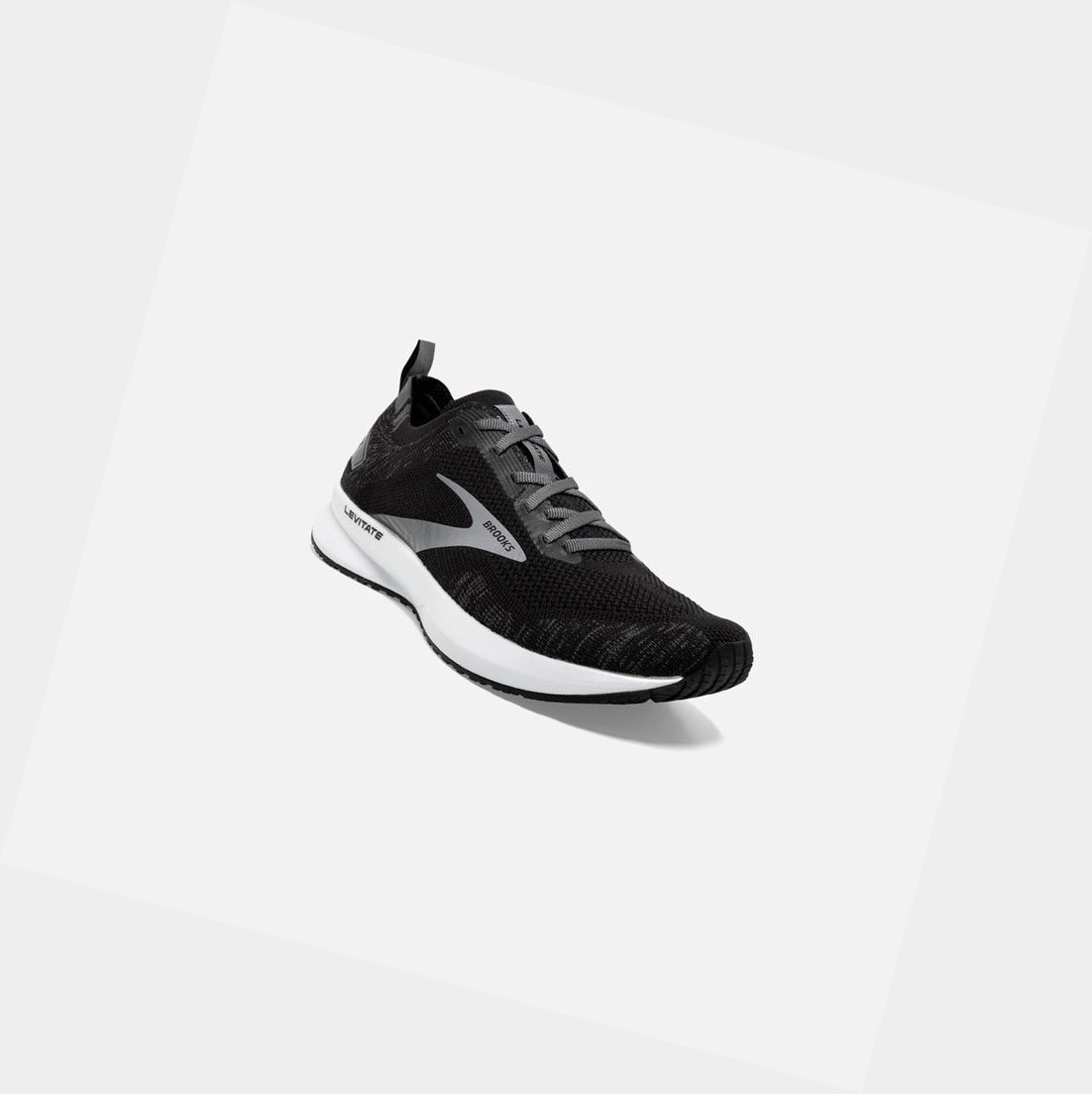 Brooks Levitate 4 Women's Road Running Shoes Black / Blackened Pearl / White | MZTP-27598